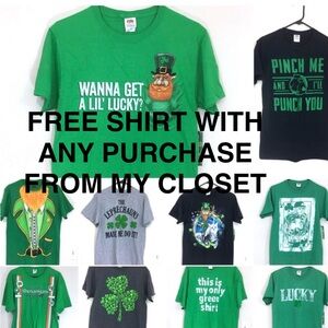 Men Saint Patrick’s Day T-shirts, Green Graphic Tee - Lucky Design